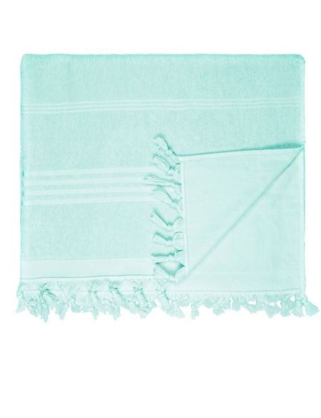 Das One Toweling Hamam Frottee-Handtuch in Mintgrün