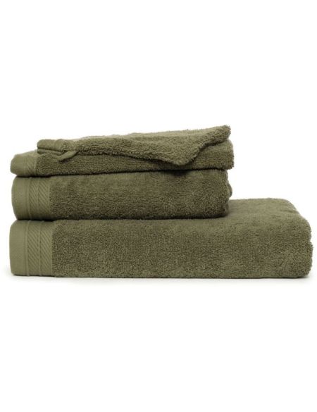 Bio-Handtuch The One Toweling Organic 70 olivgrün