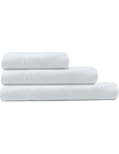 Das One Toweling Recycled 70 weiße Schneehandtuch