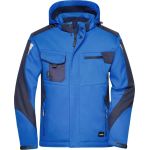 Arbeits-Winter-Softshelljacke Strong James Nicholson JN824 Royal/Navy