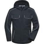 Arbeits-Softshelljacke, gepolstert, Solid James Nicholson JN886 Carbon