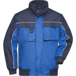 Arbeitsjacke mit abnehmbaren Ärmeln James Nicholson JN810 Royal/Navy
