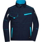 Arbeitsjacke Farbe James Nicholson JN849 Marine/Türkis