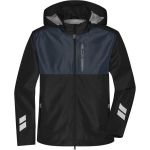 Arbeits-Hardshelljacke James Nicholson JN1814 schwarz/carbon