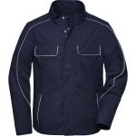 Arbeits-Softshelljacke Light Solid James Nicholson JN882 Navy