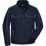 Arbeits-Softshelljacke Solid James Nicholson JN884 Marineblau