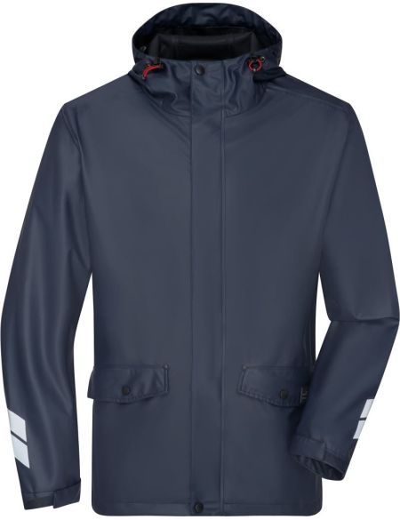 Arbeitsregenjacke James Nicholson JN1846 schwarz