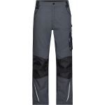 Arbeitshose Strong James Nicholson JN832 (Größe 42-60) mittellang Carbon/Schwarz