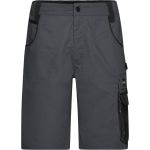 Arbeitsshorts Strong James Nicholson JN835 (Größe 42-60) Carbon/Schwarz