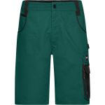 Arbeitsshorts Strong James Nicholson JN835 (Größe 42-60) dunkelgrün/schwarz