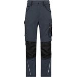Arbeitshose Modern Style Strong James Nicholson JN1832 (Größe 42-60) mittellang Carbon/Schwarz