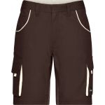 Arbeitsshorts Farbe James Nicholson JN872 (Größe 42-60) braun/stone