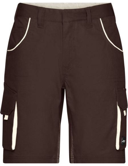 Arbeitsshorts Farbe James Nicholson JN872 (Größe 42-60) braun/stone