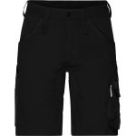 Arbeitsshorts elastisch Slim Line James Nicholson JN1811 schwarz/schwarz