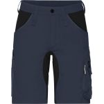 Arbeitsshorts elastisch Slim Line James Nicholson JN1811 Carbon/Schwarz