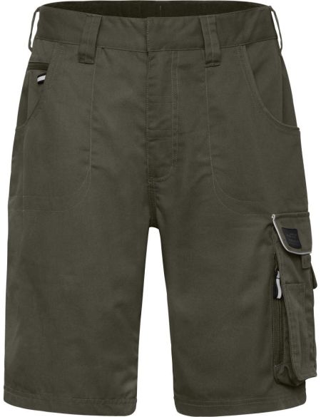 Arbeitsshorts Solid James Nicholson JN880 (Größe 42-60) oliv