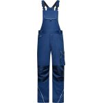 Arbeitshose mit Latz Solid James Nicholson JN879S (Größe 25-28) kurze Länge, dunkles Royalblau