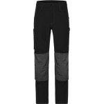Arbeitshose 4-Wege-Stretch Slim Line James Nicholson JN1813S (Größe 25-28) kurze Länge schwarz