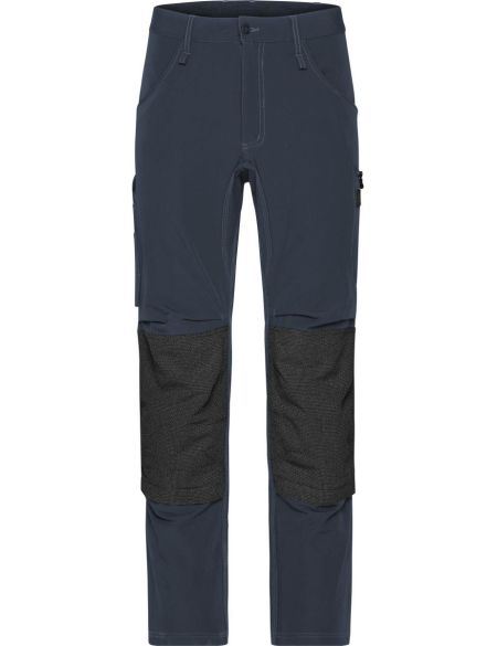 Arbeitshose 4-Wege-Stretch Slim LLine James Nicholson JN1813L (Größe 94-110) lange Länge Carbon