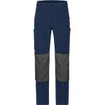 Arbeitshose 4-Wege-Stretch Slim LIne James Nicholson JN1813L (Größe 94-110) lange marineblaue Länge