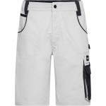 Arbeitsshorts Strong James Nicholson JN835X (Größe 62) weiß/carbon
