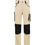 Arbeitshose Modern Style Strong James Nicholson JN1832X (Größe 62-64) mittellang Stein/Schwarz