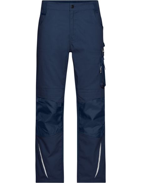 Arbeitshose Strong James Nicholson JN832X (Größe 62-68) mittellang marine/navy