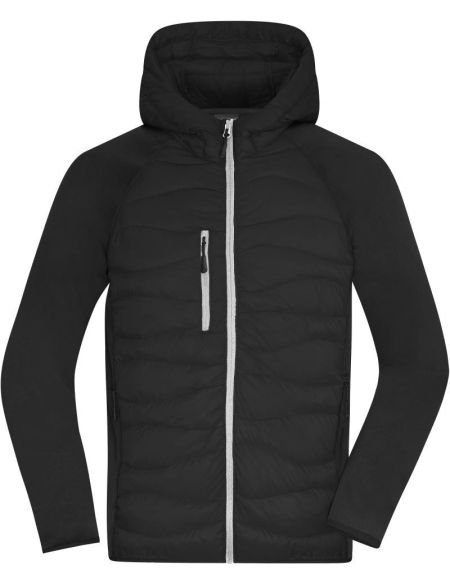 James Nicholson JN1330 Hybrid Herrenjacke Schwarz/Schwarz
