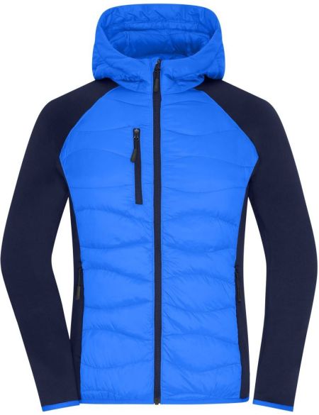 James Nicholson JN1329 Blau/Marineblaue Damen-Hybridjacke