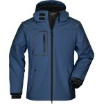 3-lagige Winter-Softshelljacke für Herren James Nicholson JN1000 Marineblau