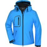 3-lagige Winter-Softshelljacke für Damen James Nicholson JN1001 Aqua