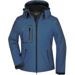 3-lagige Winter-Softshelljacke für Damen James Nicholson JN1001 Marineblau