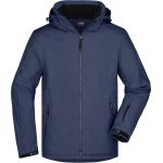 Herren 3-Lagen-Wintersport-Softshelljacke James Nicholson JN1054 navy