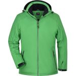 Herren 3-Lagen-Wintersport-Softshelljacke James Nicholson JN1053 green