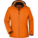 Herren 3-Lagen-Wintersport-Softshelljacke James Nicholson JN1053 dark orange