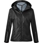 Damen 3-in-1 Jacke James Nicholson JN1153 black/black