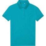 Sportliches Damen-Poloshirt My Eco Polo 65/35 Pop Türkis