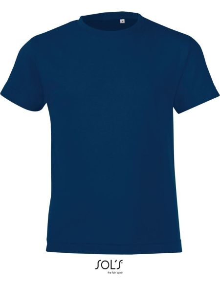 Kinder-T-Shirt Sols Regent Fit Kids französisch marineblau