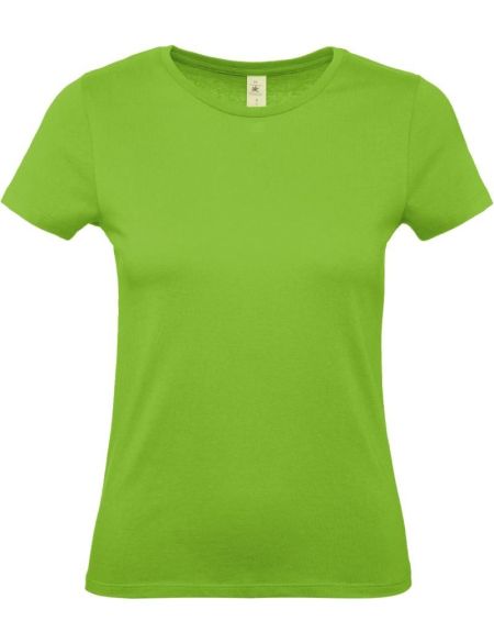 Damen T-Shirt E150 Damen Orchideengrün