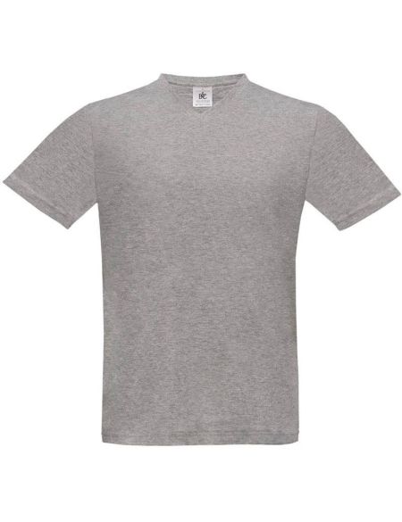 T-Shirt mit V-Ausschnitt Exact V-Neck Sport Grau