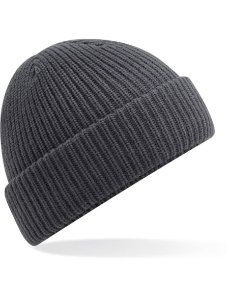 Wasserabweisende Mütze mit Manschette Beechfield B505 schwarz