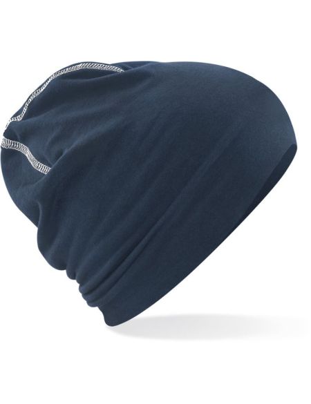 Strickmütze Hemsedal Beechfield B366 weiß/schwarz