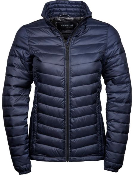 Damen 3-in-1 Jacke James Nicholson JN1153 navy/silver