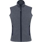 Damen 3-in-1 Jacke James Nicholson JN1153 navy/silver