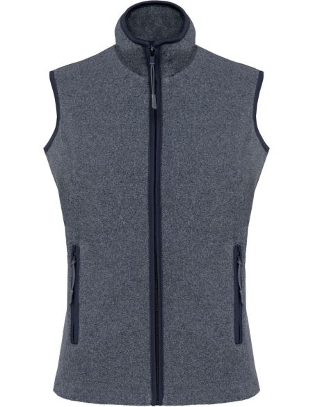 Damen 3-in-1 Jacke James Nicholson JN1153 navy/silver