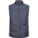 Damen 3-in-1 Jacke James Nicholson JN1153 navy/silver