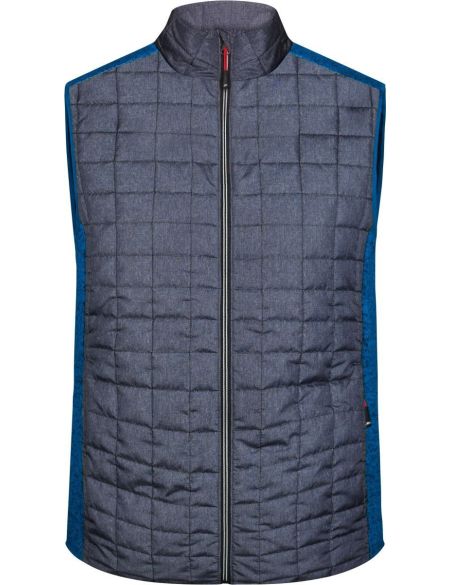 Damen 3-in-1 Jacke James Nicholson JN1153 navy/silver
