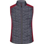 Damen 3-in-1 Jacke James Nicholson JN1153 navy/silver