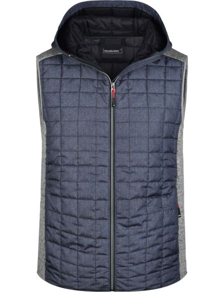 Damen 3-in-1 Jacke James Nicholson JN1153 navy/silver