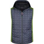 Damen 3-in-1 Jacke James Nicholson JN1153 navy/silver
